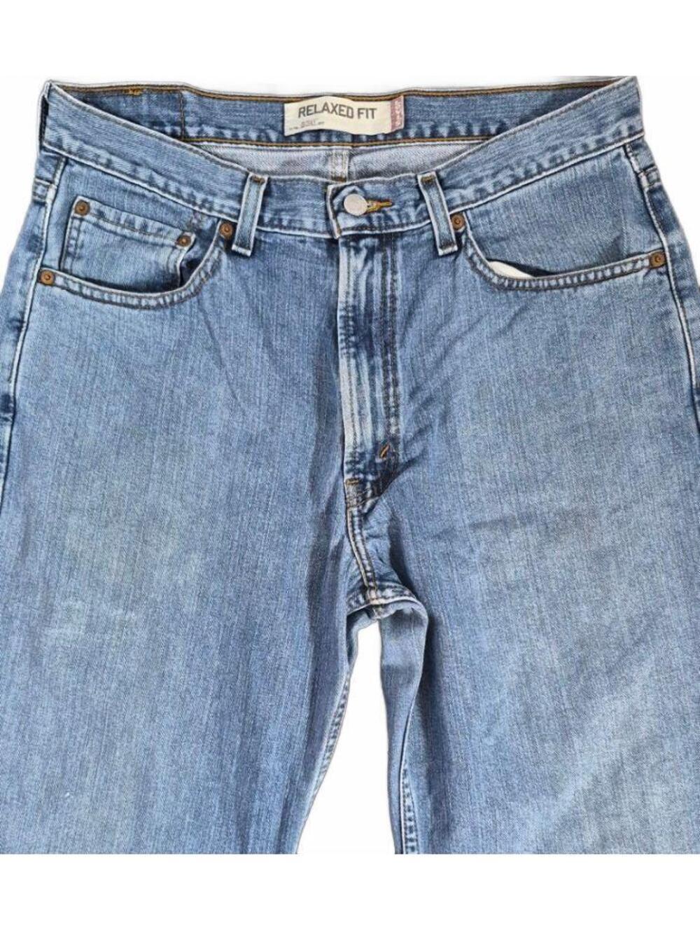 Levi’s 550 Relaxed Fit Men’s Jeans 34x34 Blue Denim